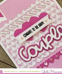 Queen & Co Word Dies Love Sentiment Stackers 25 Queen & Co Word Dies Love Sentiment Stackers