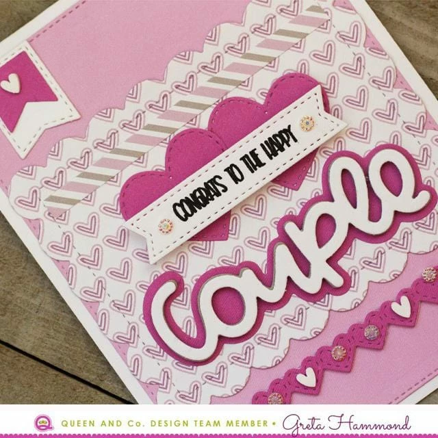 Queen & Co Word Dies Love Sentiment Stackers 13 Queen & Co Word Dies Love Sentiment Stackers