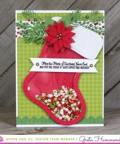 Queen & Co Stocking Shaped Shaker Coming Soon