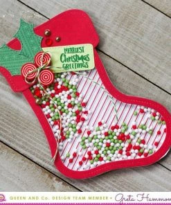 Queen & Co Stocking Shaped Shaker Coming Soon