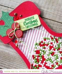 Queen & Co Stocking Shaped Shaker Coming Soon