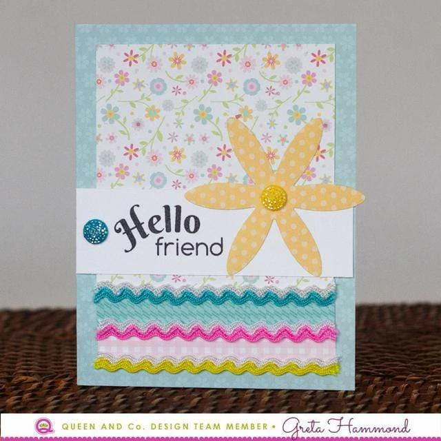 Queen & Co Ric Rac Rainbow Assortment 9 Queen & Co Ric Rac Rainbow Assortment