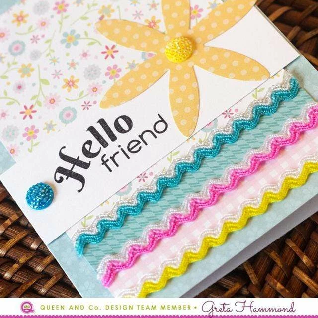 Queen & Co Ric Rac Rainbow Assortment 8 Queen & Co Ric Rac Rainbow Assortment