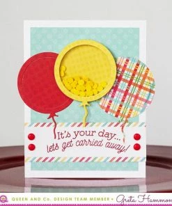 Queen & Co Balloon Shaker Kit New