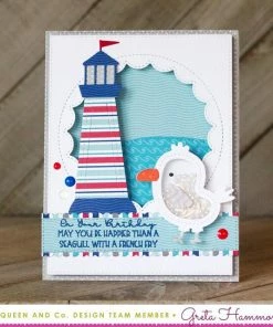 Queen & Co Shaped Shaker Kits Nautical Life Shaped Shaker