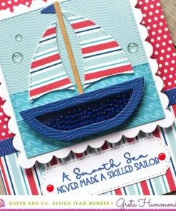 Queen & Co Shaped Shaker Kits Nautical Life Shaped Shaker