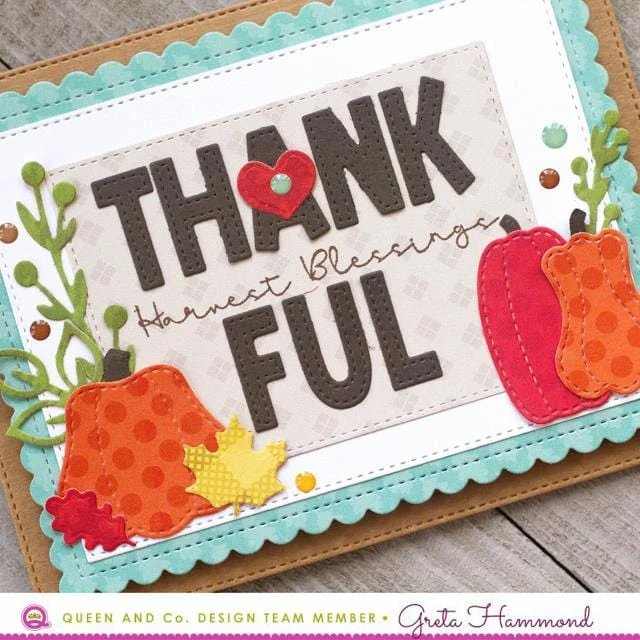 Queen & Co Foundation & Border Fall Foundation Die Set 10 Queen & Co Foundation & Border Fall Foundation Die Set