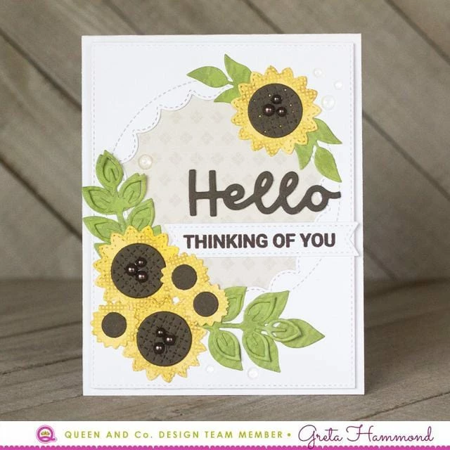 Queen & Co Foundation & Border Fall Foundation Die Set 7 Queen & Co Foundation & Border Fall Foundation Die Set