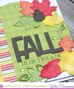 Queen & Co Foundation & Border Fall Foundation Die Set 18 Queen & Co Foundation & Border Fall Foundation Die Set