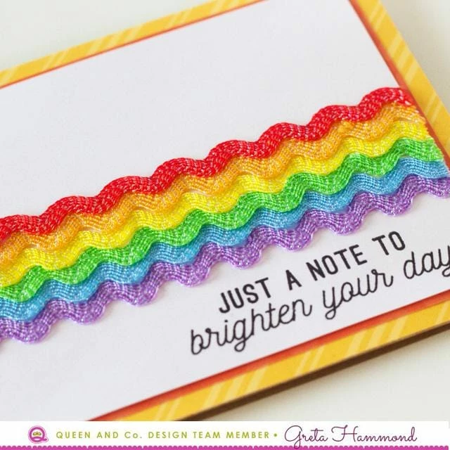 Queen & Co Ric Rac Rainbow Assortment 17 Queen & Co Ric Rac Rainbow Assortment