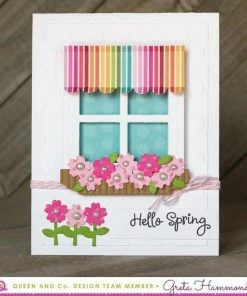 Queen & Co Shaped Shaker Kits Window Shaped Shaker Set