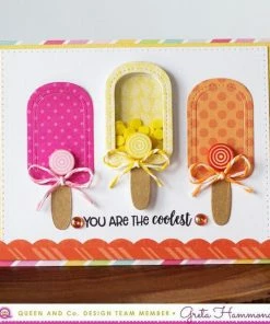 Queen & Co Sunny Days Shaped Shaker Set Shaped Shaker Kits