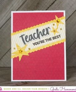 Queen & Co Word Dies Sentiment Stackers Dies #2