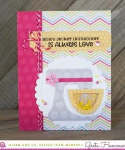 Queen & Co Mothers Day Shaped Shaker Shaped Shaker Kits