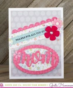 Queen & Co Mothers Day Shaped Shaker Shaped Shaker Kits