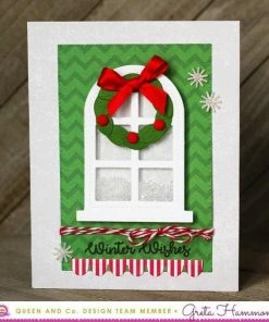 Queen & Co Shaped Shaker Kits Window Shaped Shaker Set