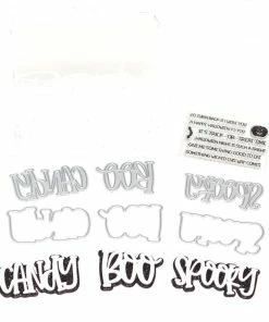 Queen & Co Halloween Sentiment Stackers II Word Dies