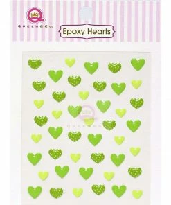 Queen & Co Heart Epoxy Bundle Bling