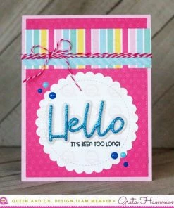Queen & Co Happy Hello Paper Pad Set