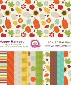 Queen & Co Happy Harvest Paper Pad
