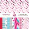 Queen & Co Happy Hearts Paper Pad