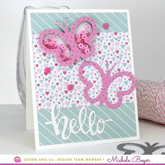 Queen & Co Butterfly Shaker Kit 9 Queen & Co Butterfly Shaker Kit