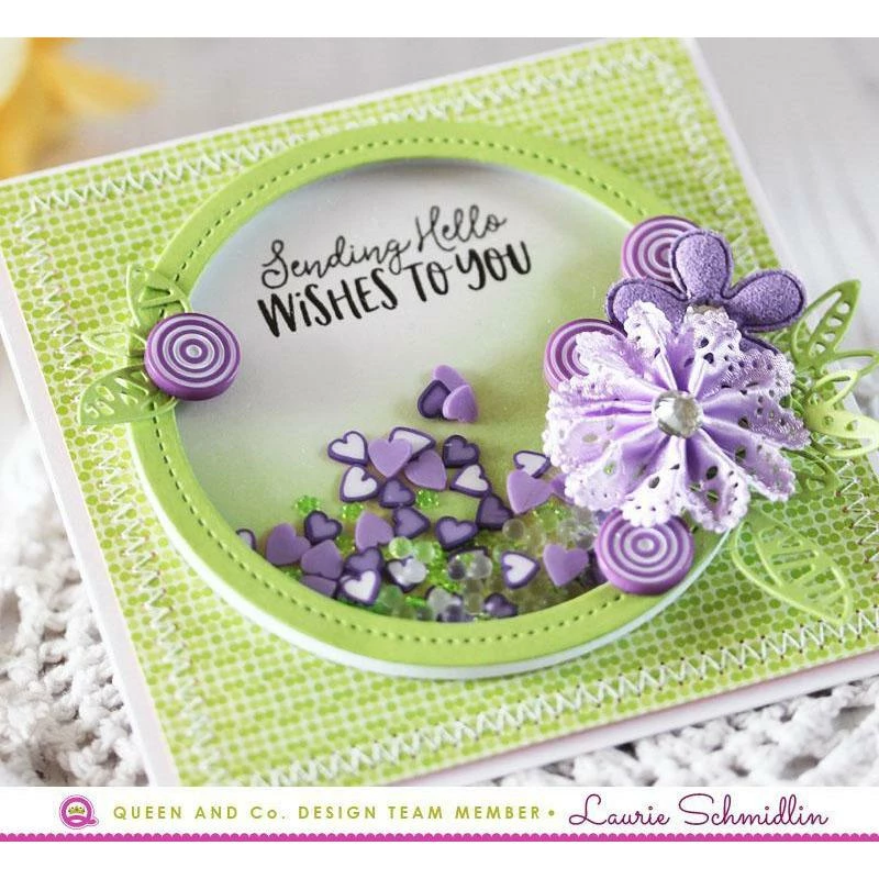 Queen & Co Shaped Shaker Kits Circle Shaped Shaker Set 10 Queen & Co Shaped Shaker Kits Circle Shaped Shaker Set