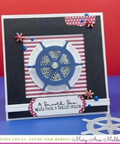 Queen & Co Shaped Shaker Kits Nautical Life Shaped Shaker