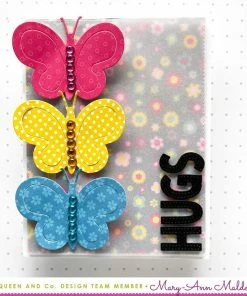 Queen & Co Butterfly Shaker Kit 23 Queen & Co Butterfly Shaker Kit