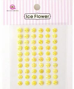 Queen & Co Ice Flower Yellow Bling