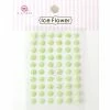 Queen & Co Ice Flower Green Bling