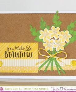 Queen & Co Love Jar Flower & Stem Dies 11 Queen & Co Love Jar Flower & Stem Dies