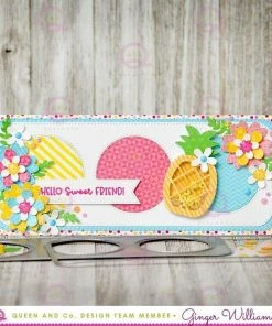 Queen & Co Foundation Slimline Dies #1 Foundation & Border