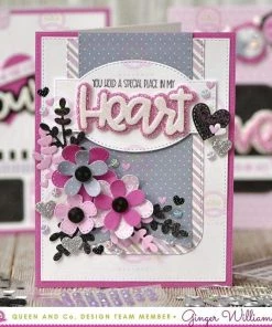 Queen & Co Word Dies Love Sentiment Stackers