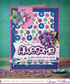 Queen & Co Thanks Sentiment Stacker Kit