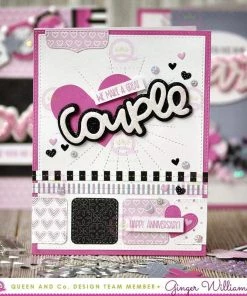 Queen & Co Word Dies Love Sentiment Stackers 19 Queen & Co Word Dies Love Sentiment Stackers