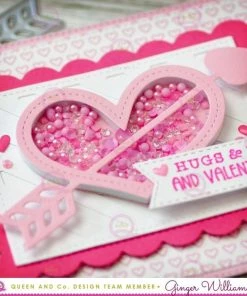 Queen & Co Heart Epoxy Bundle Bling