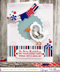 Queen & Co Shaped Shaker Kits Nautical Life Shaped Shaker