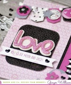 Queen & Co Word Dies Love Sentiment Stackers 18 Queen & Co Word Dies Love Sentiment Stackers