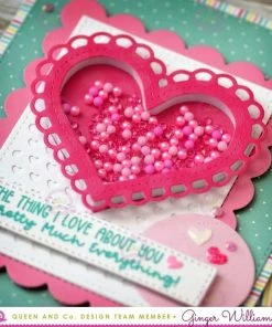 Queen & Co Heart Epoxy Bundle Bling