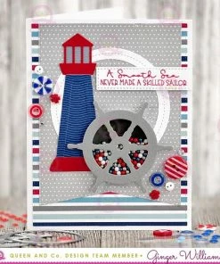 Queen & Co Shaped Shaker Kits Nautical Life Shaped Shaker