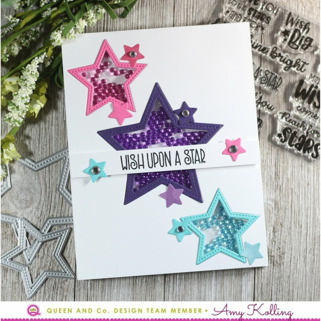 Queen & Co Star Shaped Shaker Set 1 Queen & Co Star Shaped Shaker Set