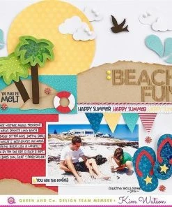 Queen & Co Sunny Days Shaped Shaker Set Shaped Shaker Kits