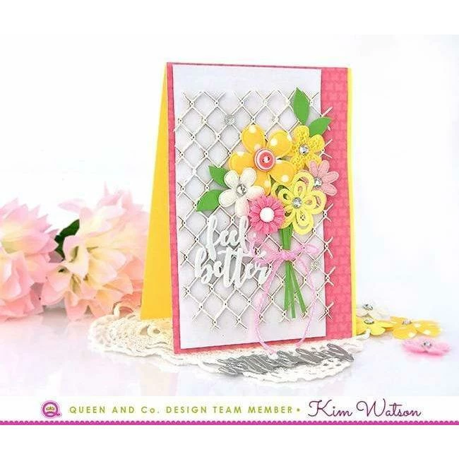 Queen & Co Sparkle String White Trims 7 Queen & Co Sparkle String White Trims