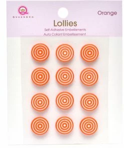 Queen & Co Bling Lollies Orange