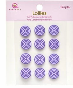 Queen & Co Bling Lollies Purple