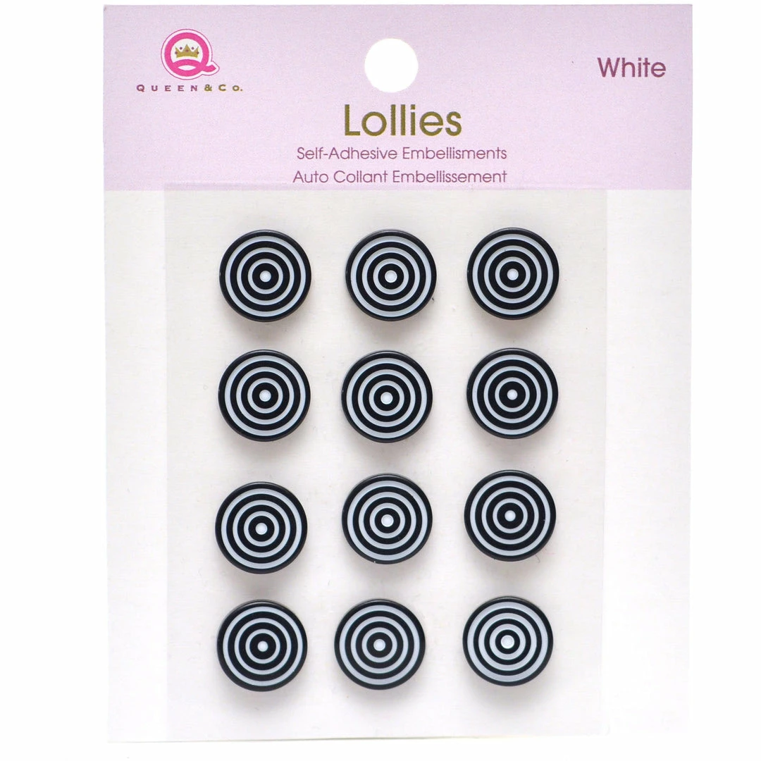 Queen & Co Bling Lollies Black 1 Queen & Co Bling Lollies Black