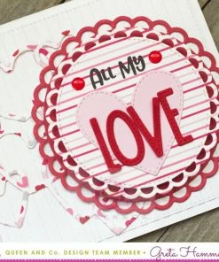 Queen & Co New Whimsy Alpha Die Set