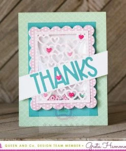 Queen & Co New Whimsy Alpha Die Set