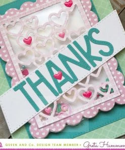 Queen & Co New Whimsy Alpha Die Set